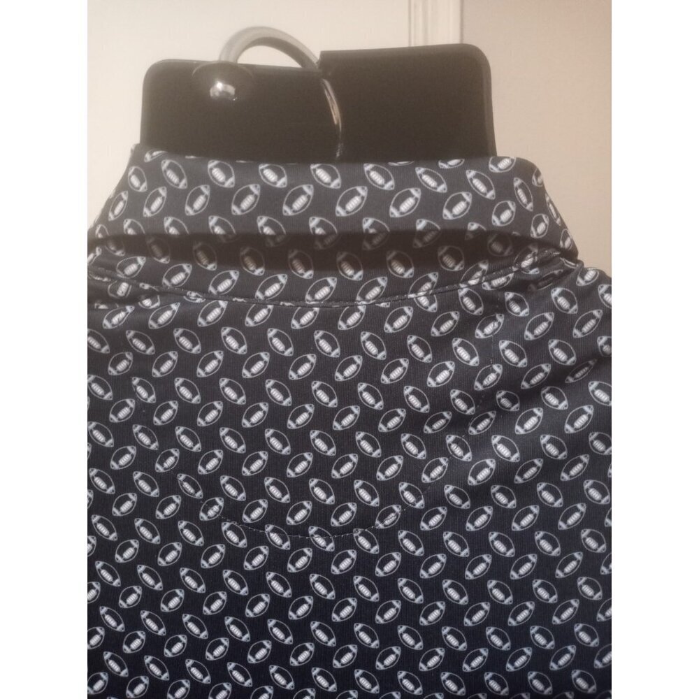 Roundtree & Yorke Performance Polo Shirt Mens Small S Black Football Work Play - Picture 8 of 12